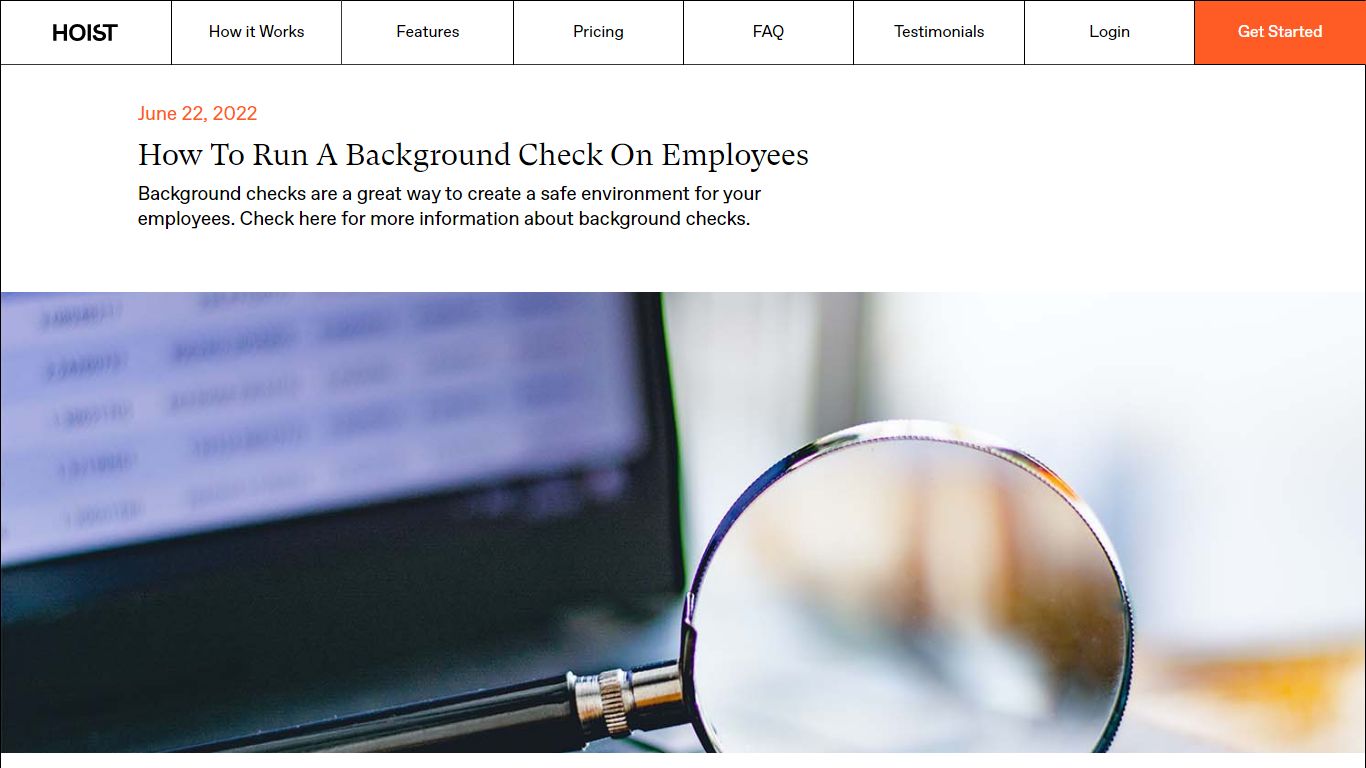 How To Run A Background Check On Employees - withhoist.com